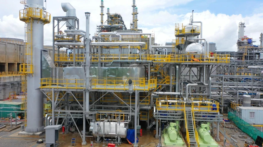 Lò sản xuất hóa chất